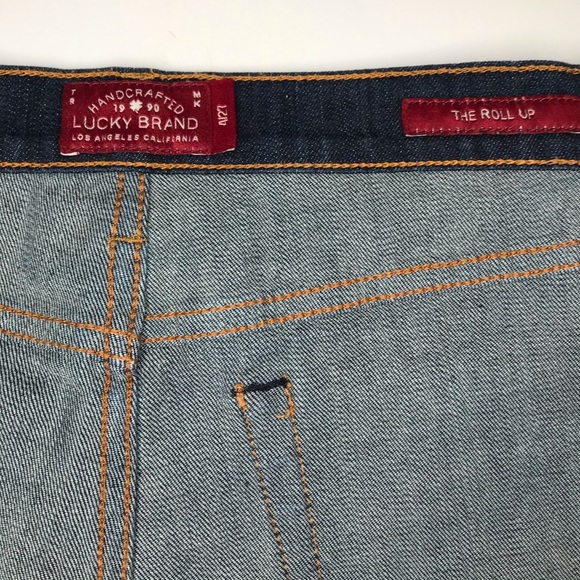 Lucky Brand High-Rise Raw Hem Jean Shorts - 27 - Picture 14 of 17